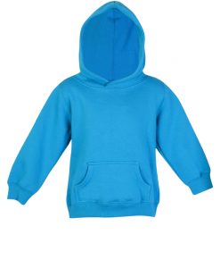 Baby Kangaroo Pocket Hoodie - Azure