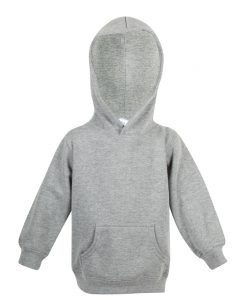 Baby Kangaroo Pocket Hoodie - Grey Marl