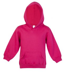 Baby Kangaroo Pocket Hoodie - Hot Pink