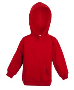 Baby Kangaroo Pocket Hoodie - Red