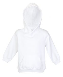 Baby Zip Thru Hoodie - White
