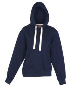 Womens Heavy Kangaroo Pocket Hoodie - Navy