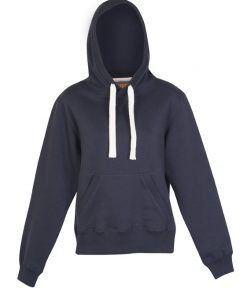 Womens Heavy Kangaroo Pocket Hoodie - New Charcoal