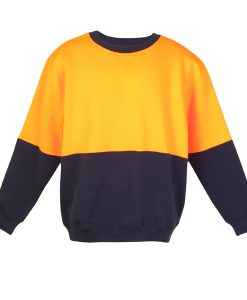 Mens Hi Vis Sloppy Joe - Orange/Navy
