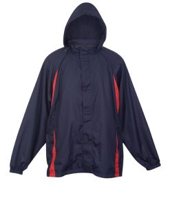 Mens Sportech Jacket - Navy/Red
