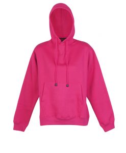 Kids Zip Thru Hoodie - Hot Pink