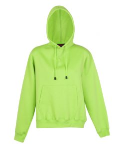 Kids Zip Thru Hoodie - Lime