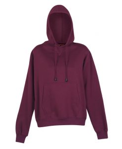 Kids Zip Thru Hoodie - Maroon