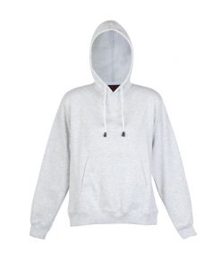 Kids Zip Thru Hoodie - Snow Marl