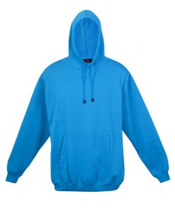 Mens Kangaroo Pocket Hoodie - Azure