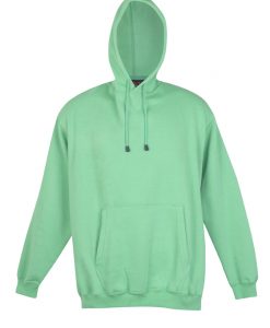 Mens Kangaroo Pocket Hoodie - Emerald Green