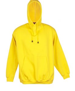 Mens Kangaroo Pocket Hoodie - Gold