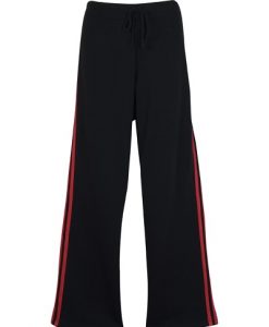Womens Team Track Pants - Black/Red
