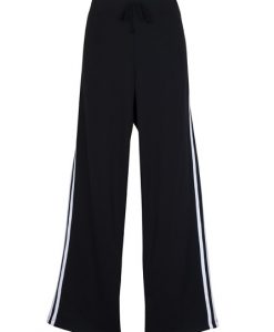 Womens Team Track Pants - Black/White