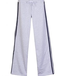 Womens Team Track Pants - Grey Marl/Navy