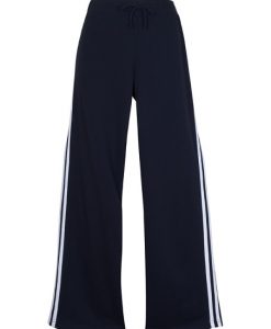 Womens Team Track Pants - Navy/White