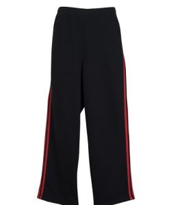 Mens Team Track Pants - Black/Red