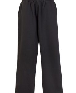 Mens Fleece Track Pants - Black
