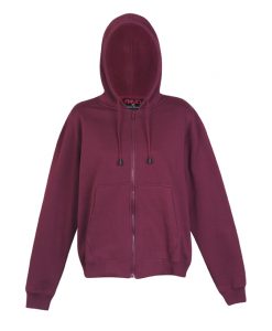 Womens & Juniors Zip Thru Hoodie - Maroon