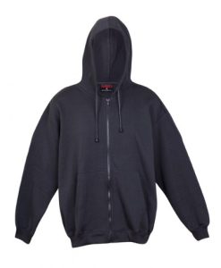 Kids Zip Thru Hoodie - Charcoal
