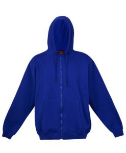 Kids Zip Thru Hoodie - Royal Blue