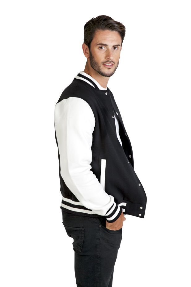 Mens Varsity Jacket – No Hood – Hoodies Only