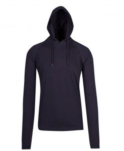 Mens FUSION T-shirt Hoodie - Navy