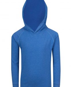 Kids FUSION T-shirt Hoodie - Royal Marl