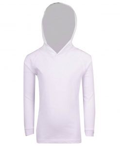 Kids FUSION T-shirt Hoodie - White