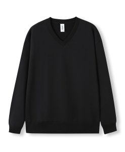 Men's V-Neck Sloppy Joe - Black